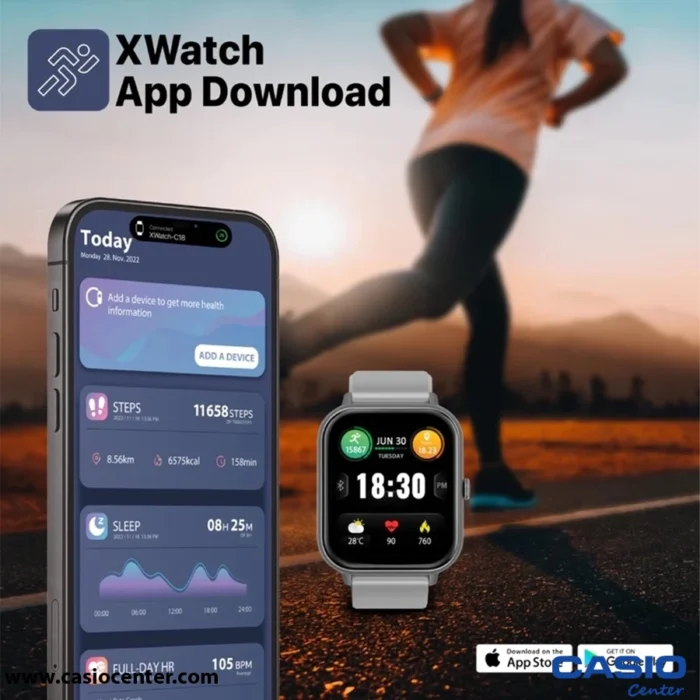 ساعت هوشمند پرومیت مدل XWATCH-C18.GRAPHITE