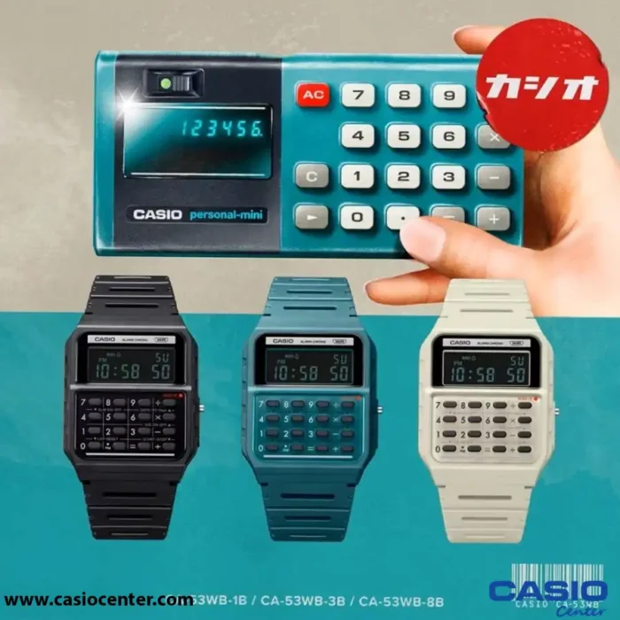 ساعت مچی مردانه-زنانه کاسیو مدل CA-53WB-1BDF