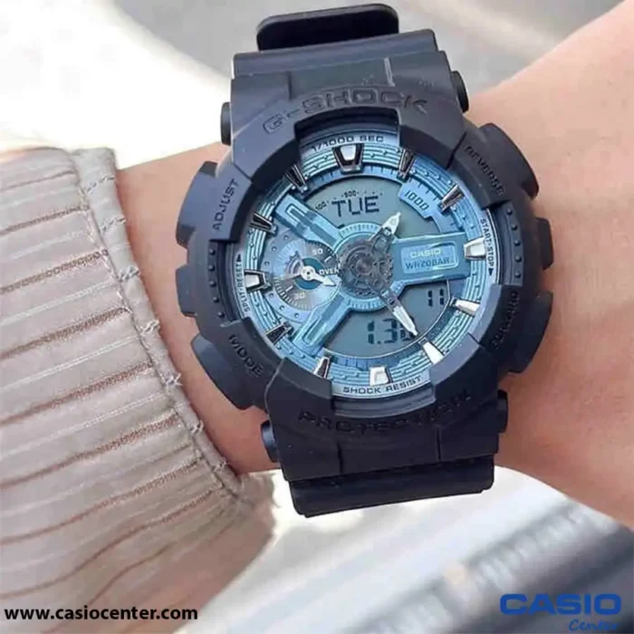 ساعت مچی مردانه کاسیو جی شاک اصل مدل GA-110CD-1A2DR