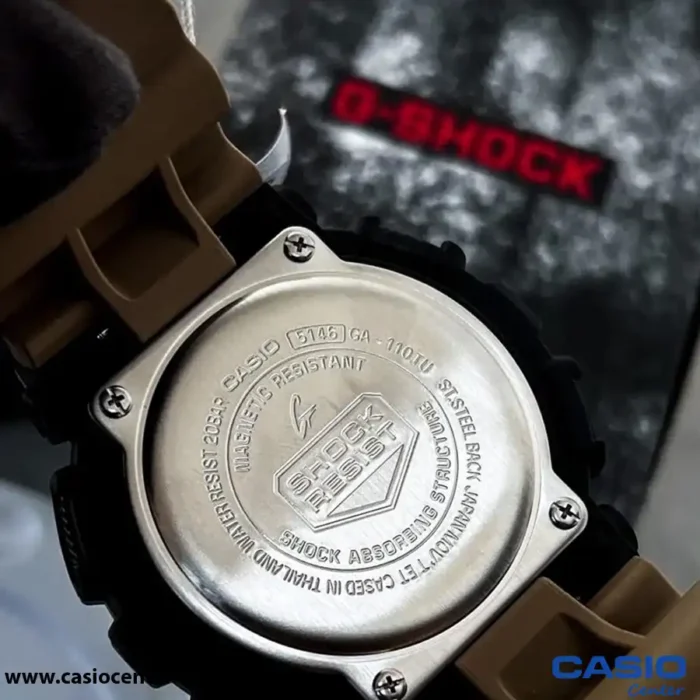 ساعت مچی مردانه کاسیو جی شاک اصل مدل GA-110TU-1A5DR