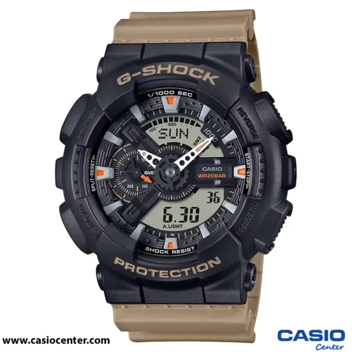 ساعت مچی مردانه کاسیو جی شاک اصل مدل GA-110TU-1A5DR