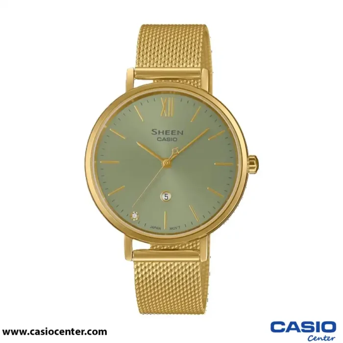 ساعت مچی زنانه کاسیو شین مدل SHE-4539GM-3AUDF